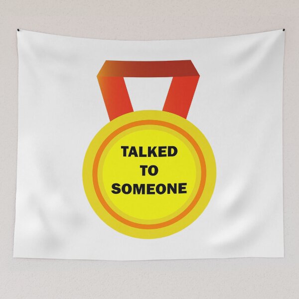 Item preview, Award #Talked to someone designed and sold by SmileMiau.