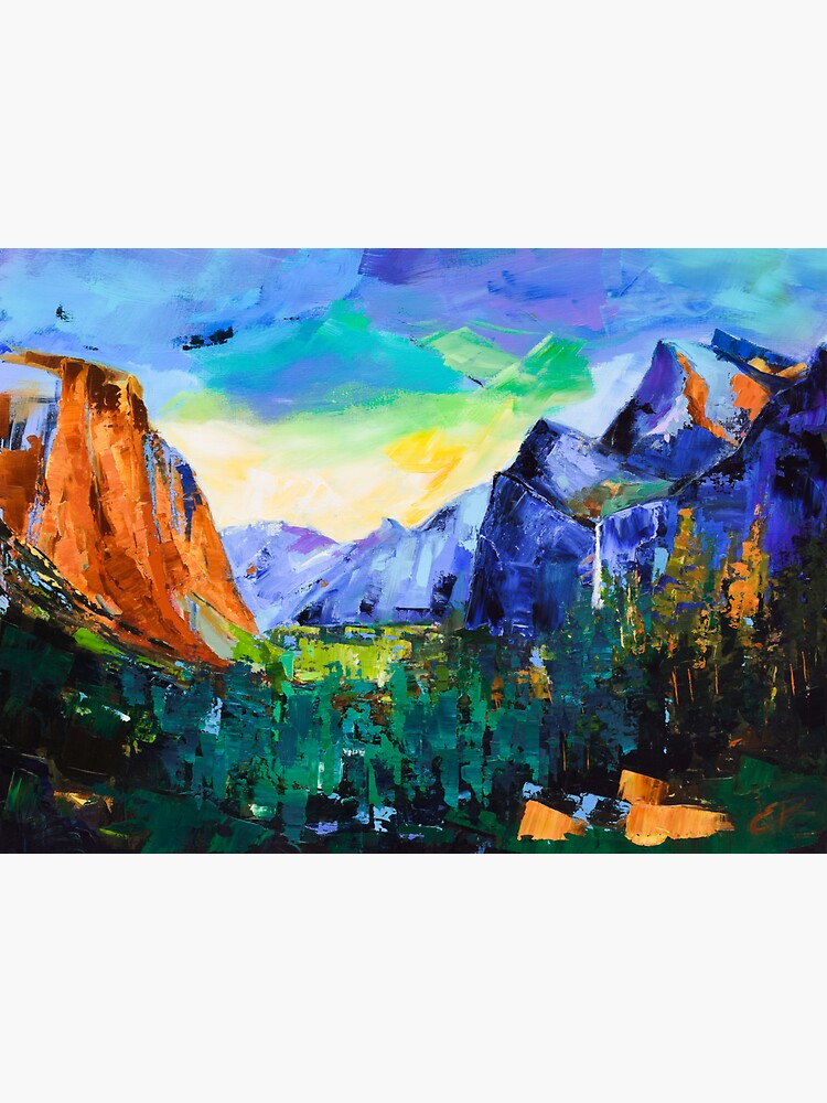 Yosemite Valley - Tunnel View by eliserea