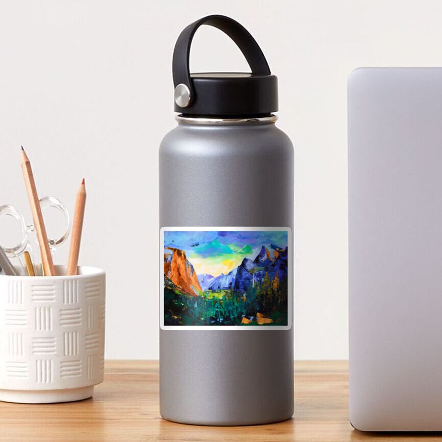Yosemite Valley - Tunnel View Sticker
