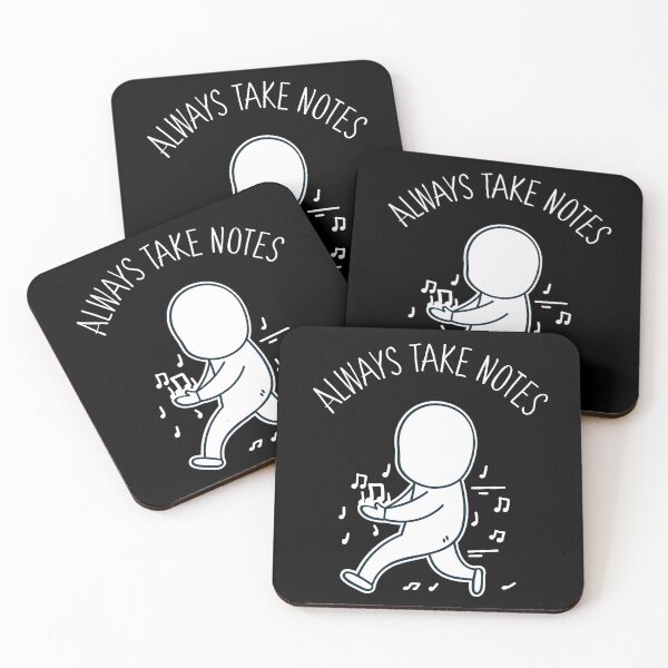 Item preview, Funny Music Teacher Gift - Always Take Notes designed and sold by Sandra78.