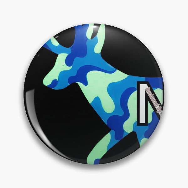 Item preview, Salty Camo NC flag Deer  designed and sold by barryknauff.