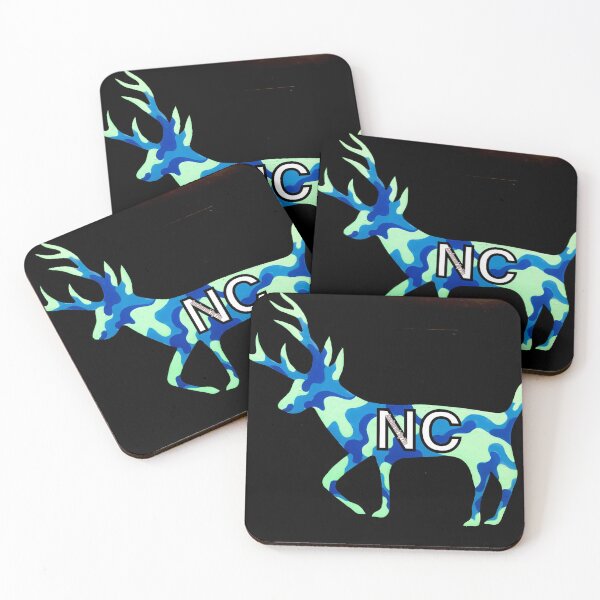 Item preview, Salty Camo NC flag Deer  designed and sold by barryknauff.