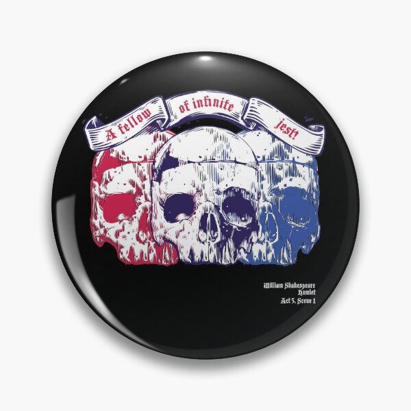 Item preview, Shakespeare Hamlet Quote, A Fellow Of Infinite Jest designed and sold by brodyquixote.