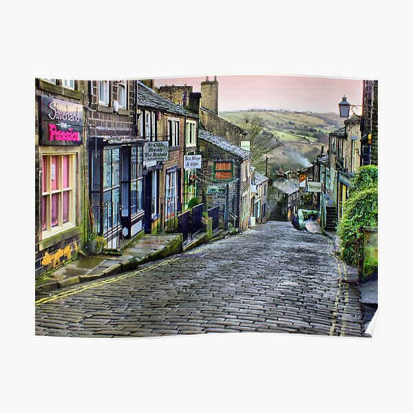 Haworth - HDR Poster