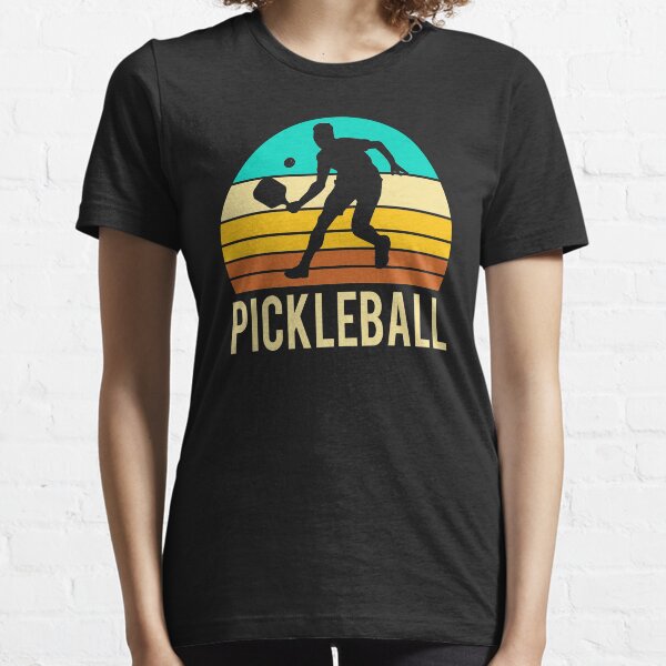 Item preview, Vintage Sunset Silhouette Player - Pickleball  designed and sold by 2djazz.
