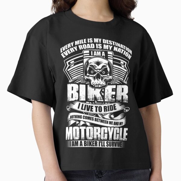 Item preview, Biker motorcycle ride road nation designed and sold by Clavitaps.