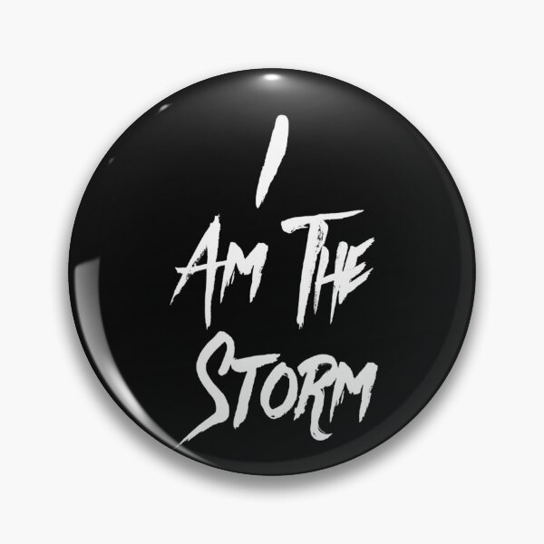 Item preview, "I am the Storm" Motivational design | Warrior Mind designed and sold by DesignsbyZazz.