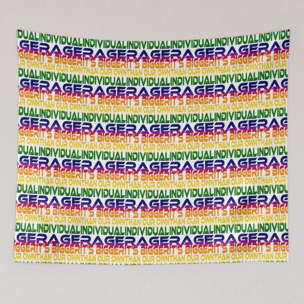 Item preview, It's Bigger Than Our Own Individual Rage (Rainbow) Idium Series designed and sold by Carbon-Fibre Media.