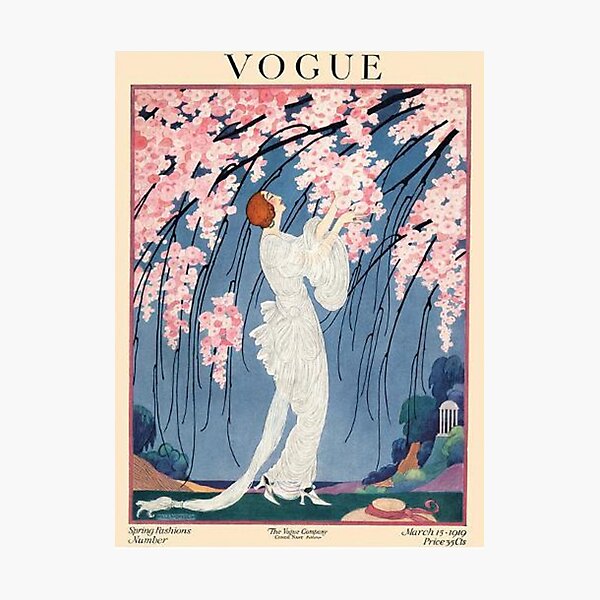 portada de moda vintage - 1918 Lámina fotográfica