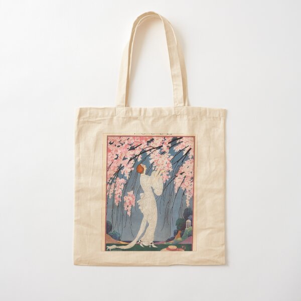 vintage vogue cover - 1918 Cotton Tote Bag
