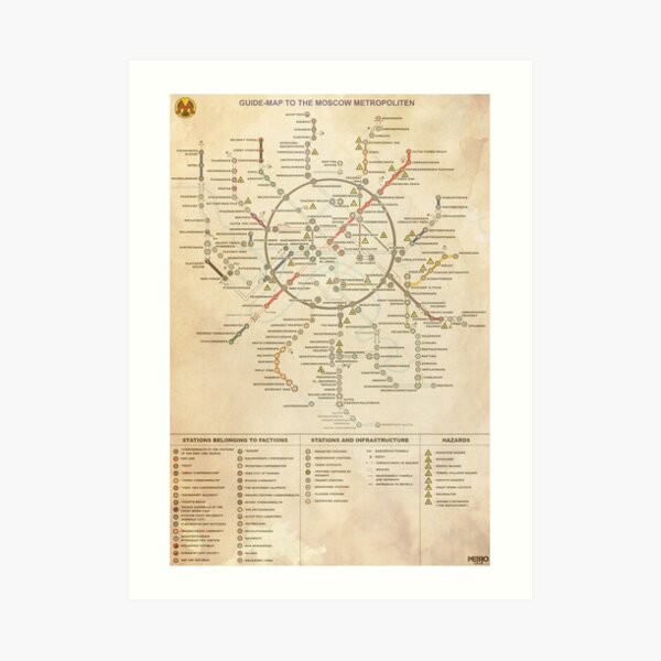 Metro 2033 Art Print