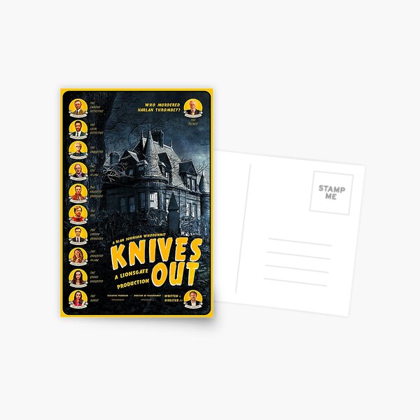 Item preview, Knives Out Cast/Characters designed and sold by myaramos.