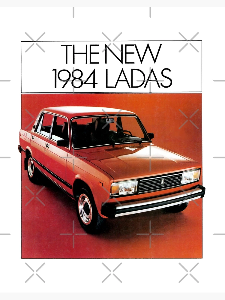 Lada Niva 1600 (colors) Art Board Print for Sale by Groenendijk