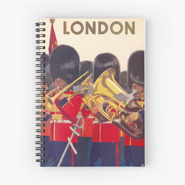 Item preview, London vintage travel poster designed and sold by stickart-marek.