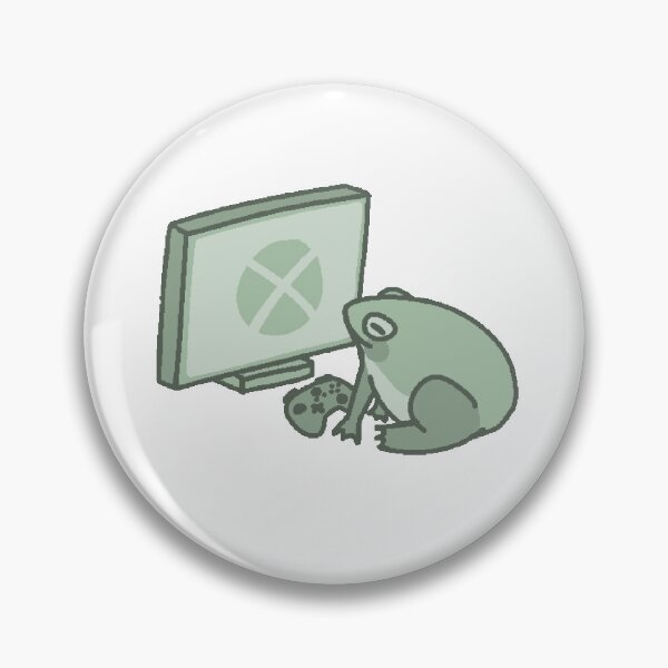 Item preview, A Lil Gamer Frog designed and sold by PixelPuppy12.
