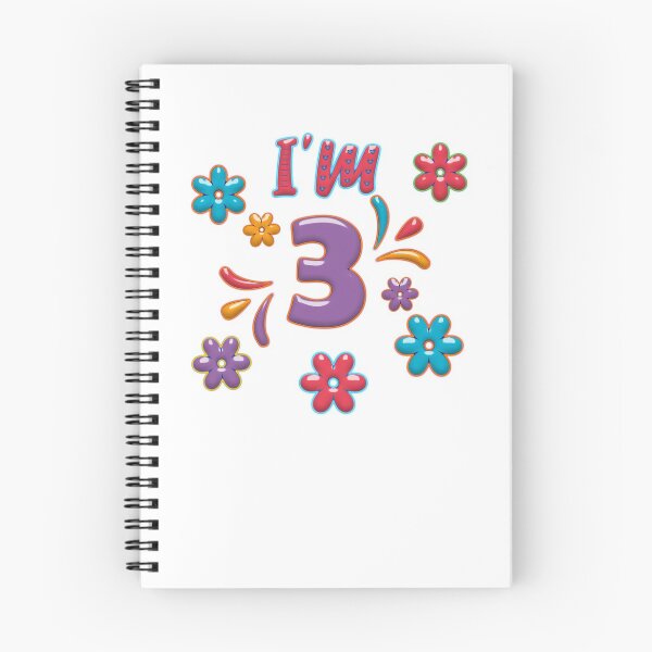 Item preview, 3 year old - 3 birthday gift - I'm 3 designed and sold by Dubbra.