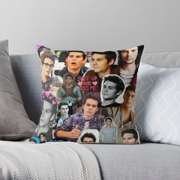 Collage de Dylan O'Brien Cojín