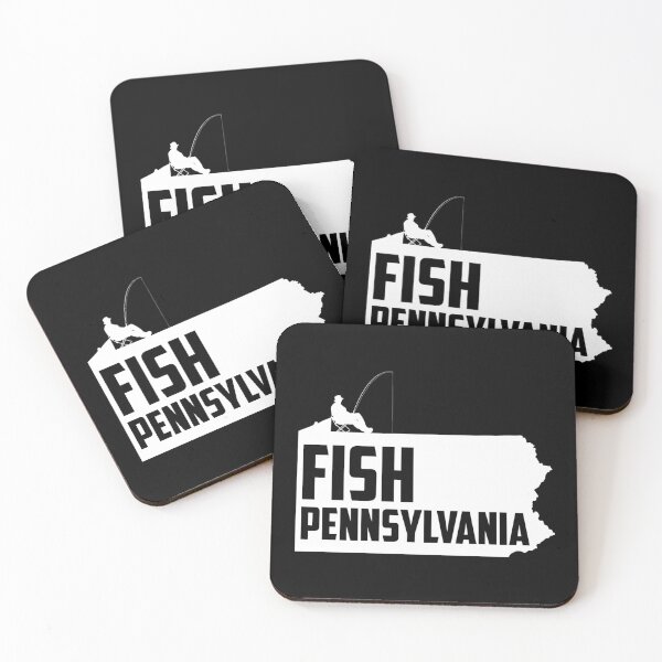 Item preview, Fish Pennsylvania State Pride Fishing print designed and sold by jakehughes2015.