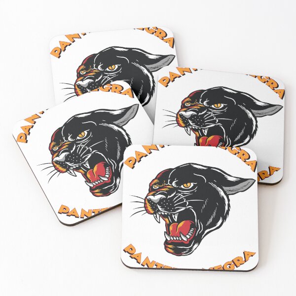 Item preview, Pantera negra Panter negro tatuaje estilo retro vintage designed and sold by Arctic frame studio.