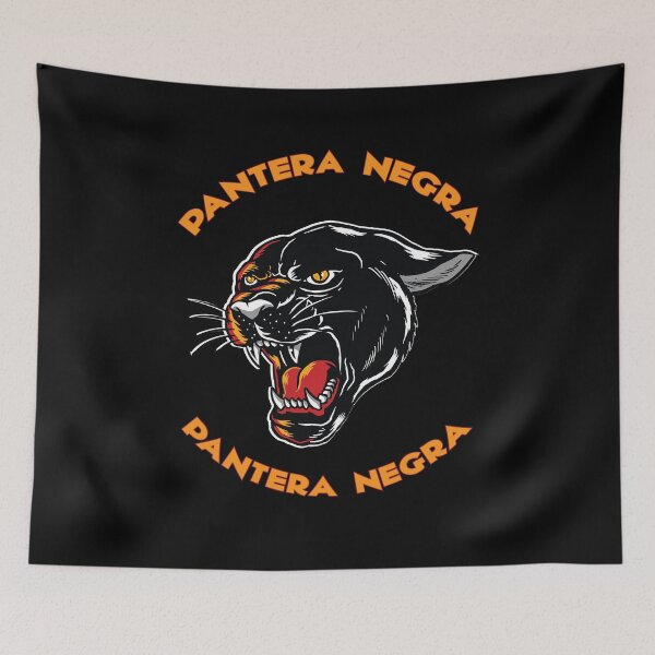 Item preview, Pantera negra Panter negro tatuaje estilo retro vintage designed and sold by Arctic frame studio.