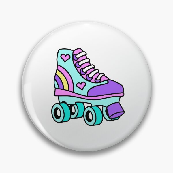 Item preview, 80's Retro Girls Roller Skate for Roller Skating Lovers designed and sold by mariekawaii.