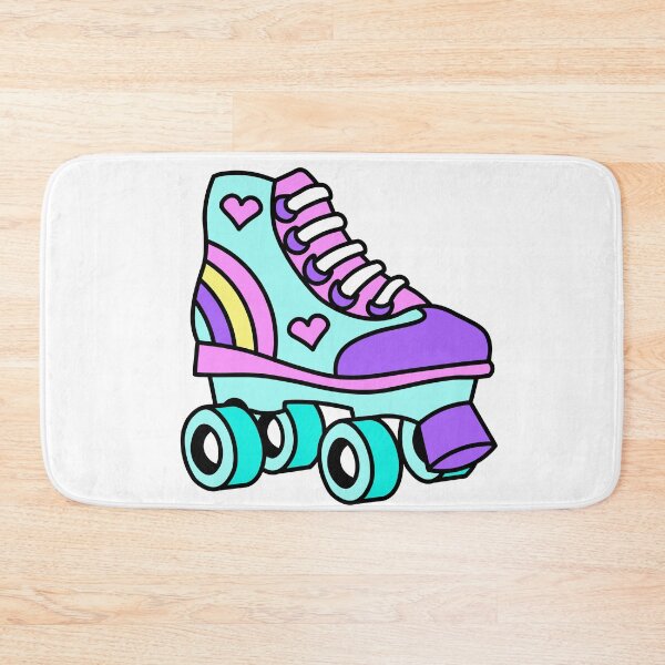 Item preview, 80's Retro Girls Roller Skate for Roller Skating Lovers designed and sold by mariekawaii.