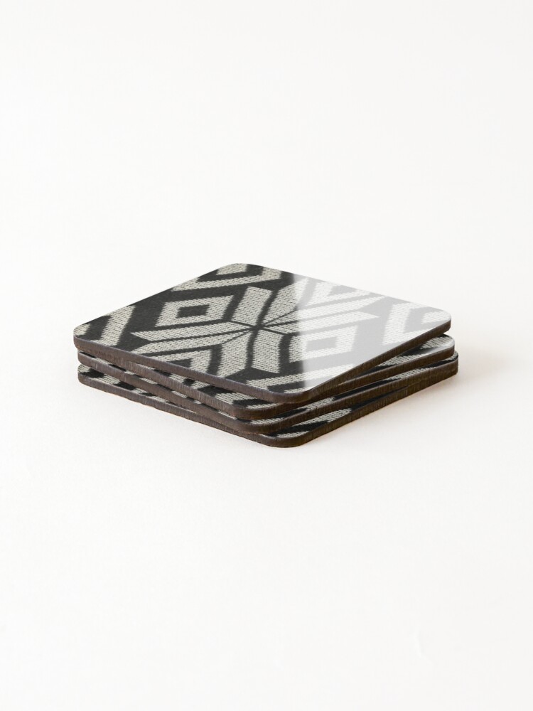 Thumbnail 4 of 5, Coasters (Set of 4), Aztec pattern designed and sold by FONESAY.