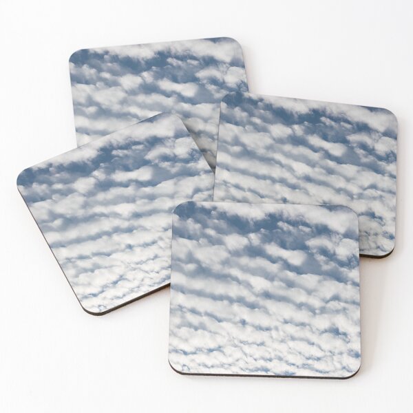 Item preview, Cirrocumulus clouds against blue sky designed and sold by Juhku.