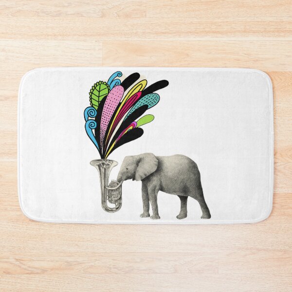 Item preview, Elephant Playing a Musical Instrument designed and sold by jpal74.