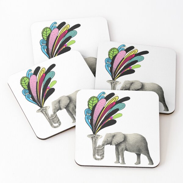 Item preview, Elephant Playing a Musical Instrument designed and sold by jpal74.
