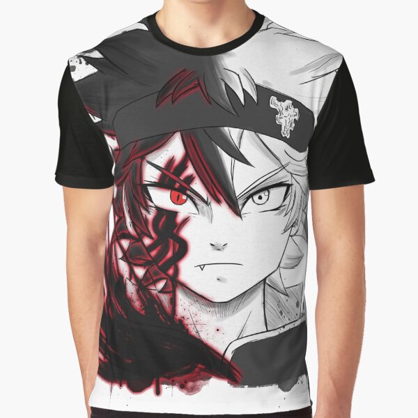 Black Clover Asta - Stickers, Mugs, Phone casings iphone & samsung Graphic T-Shirt