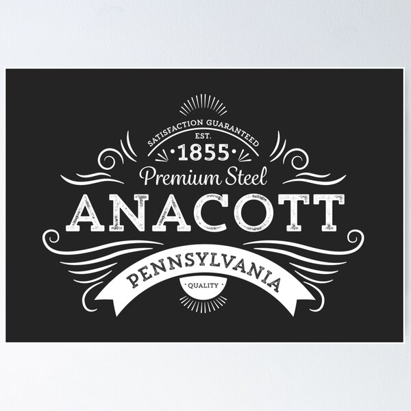 Anacott Steel Logo Poster