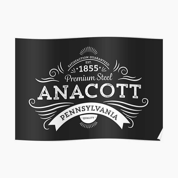 Anacott Steel Logo Poster