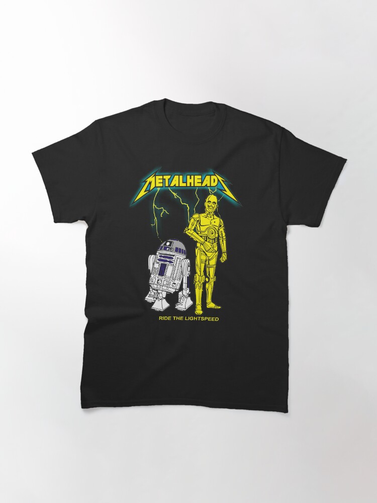 Thumbnail 2 of 7, Classic T-Shirt, metal heads designed and sold by greenarmyman.