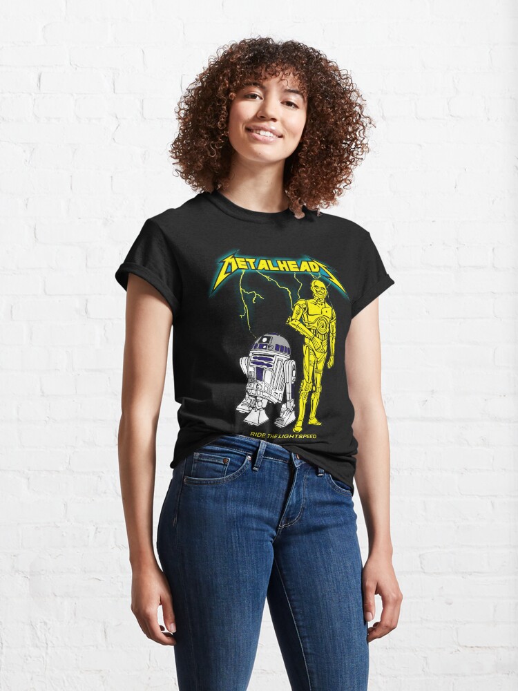 Thumbnail 4 of 7, Classic T-Shirt, metal heads designed and sold by greenarmyman.
