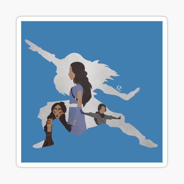 Vista previa del artículo con la obra «Katara el GUERRERO», diseñado y vendido por KPCreationsUK.