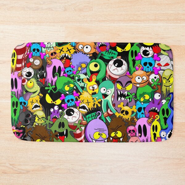Item preview, Monsters Doodles Characters Saga designed and sold by BluedarkArt.