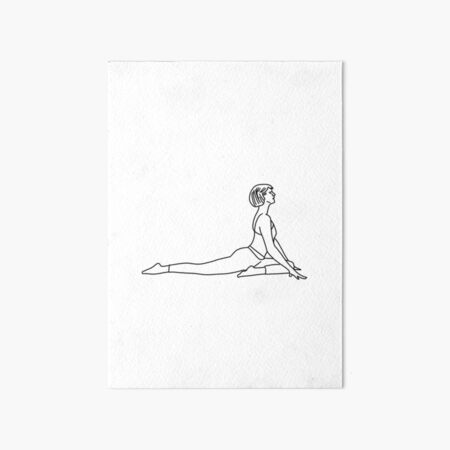 😟🙄How to draw Yoga pose-Ashwa Sanchalanasana || Drawing || - YouTube