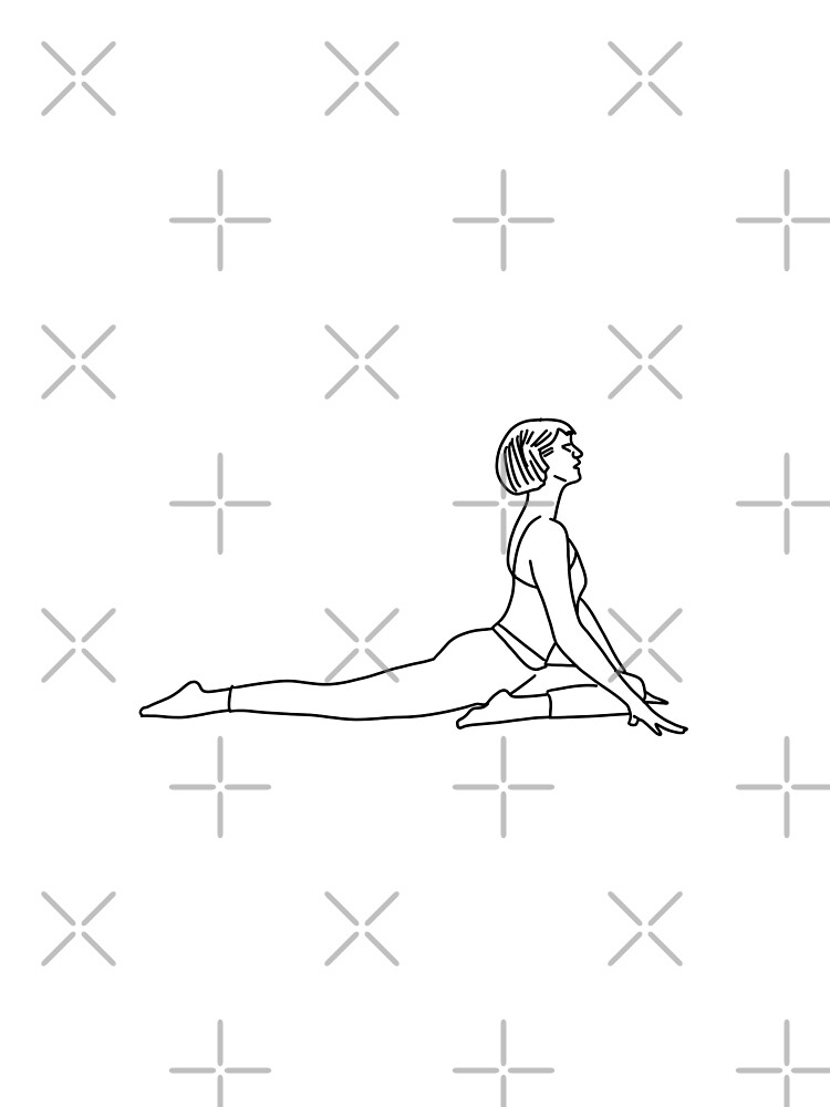 Warrior Ii Pose - Drawing Of Yoga Poses PNG Transparent With Clear  Background ID 224518 | TOPpng