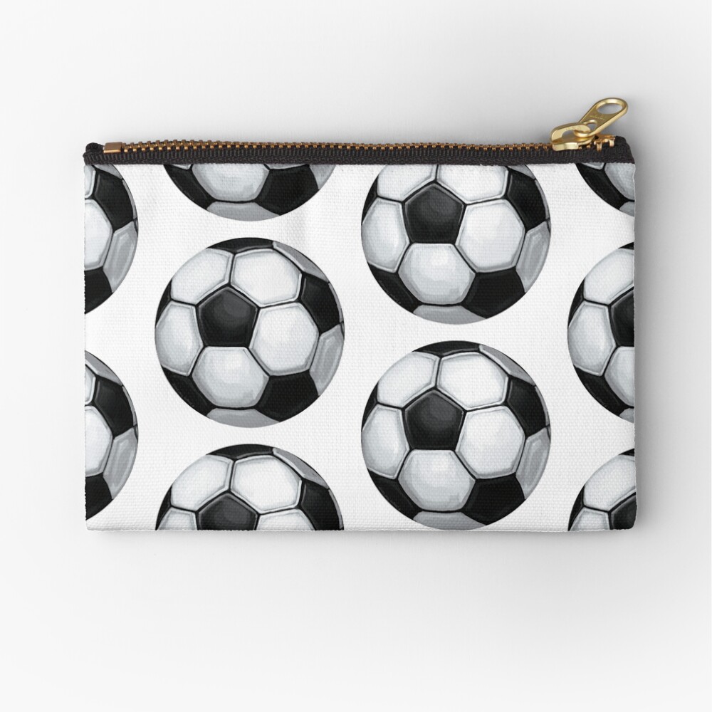 Soccer Ball Zipper Pouch