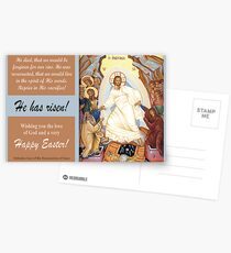 Orthodox Icon of the "Resurrection of Jesus" Postcards