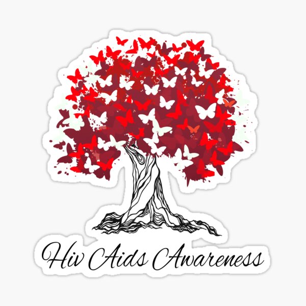 Aids Hiv Awareness Stickers | Redbubble