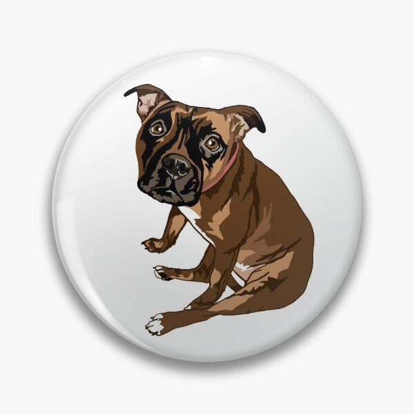 Item preview, Avery the Boxer Pug Cross designed and sold by Quick Brown Fox Canada.