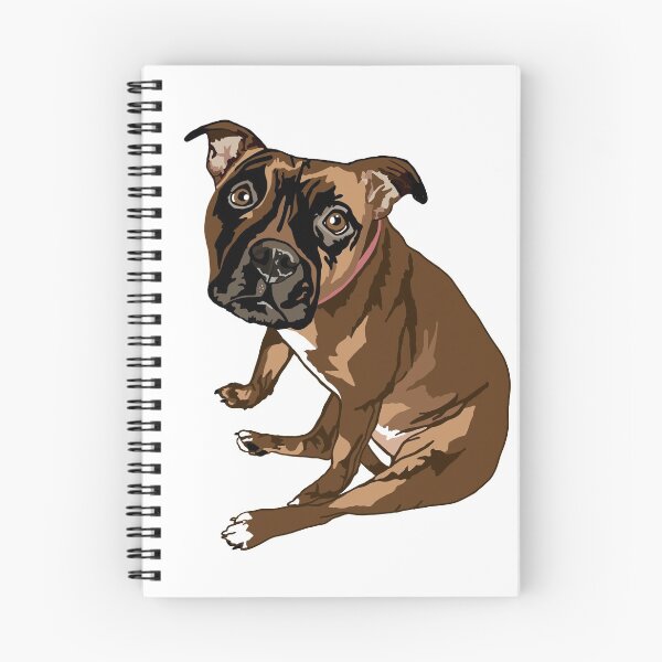 Item preview, Avery the Boxer Pug Cross designed and sold by Quick Brown Fox Canada.
