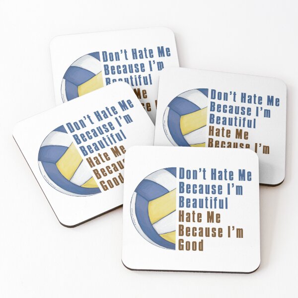 Item preview, Im Beautiful Im Good Volleyball designed and sold by ImagineThatNYC.