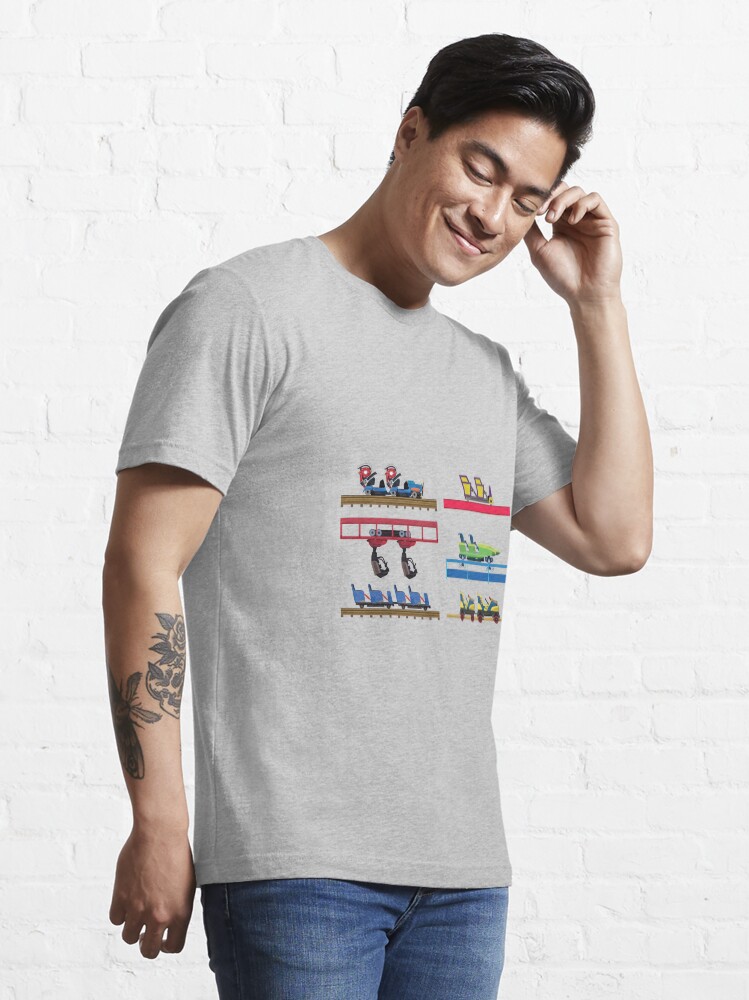 Alternate view of Kentucky Kingdom Coaster Cars Essential T-Shirt