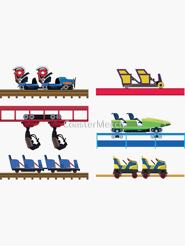 Kentucky Kingdom Coaster Cars by CoasterMerch