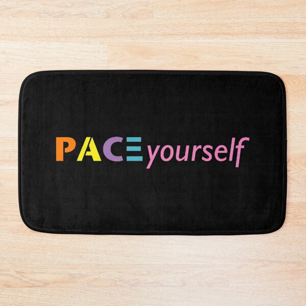 Item preview, Pace Yourself - Multi-color designed and sold by CoralFoxDesigns.