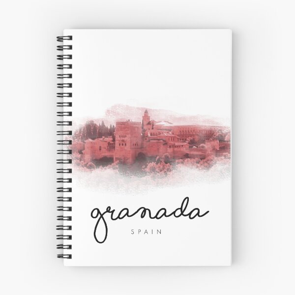 Item preview, GRANADA SPAIN MINIMALIST DESIGN WATERCOLOUR VISIT SPAIN designed and sold by Tropical Blood.