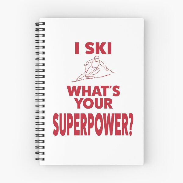 Item preview, I Ski What's Your Superpower Funny Skiing Tshirt  designed and sold by styleagenda.